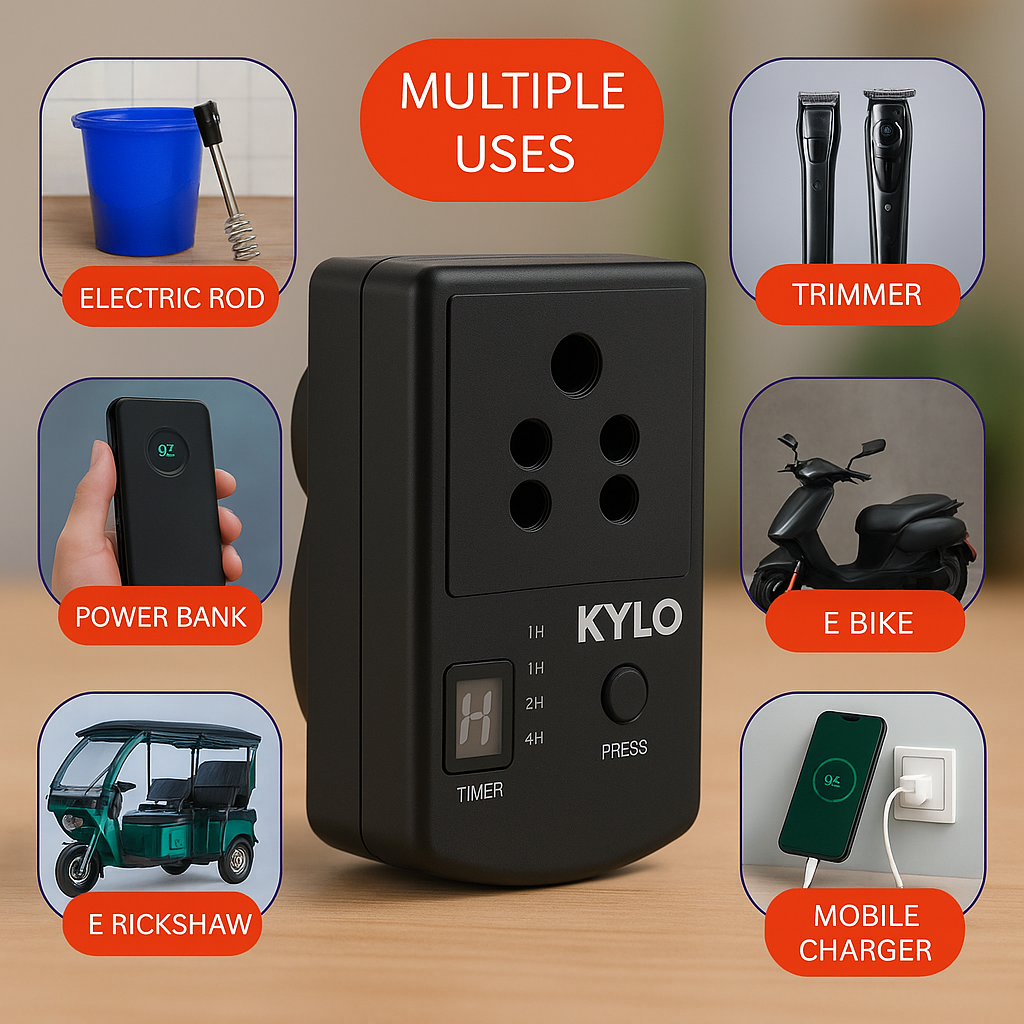 KYLO Smart Charge Safety Timer Plug™