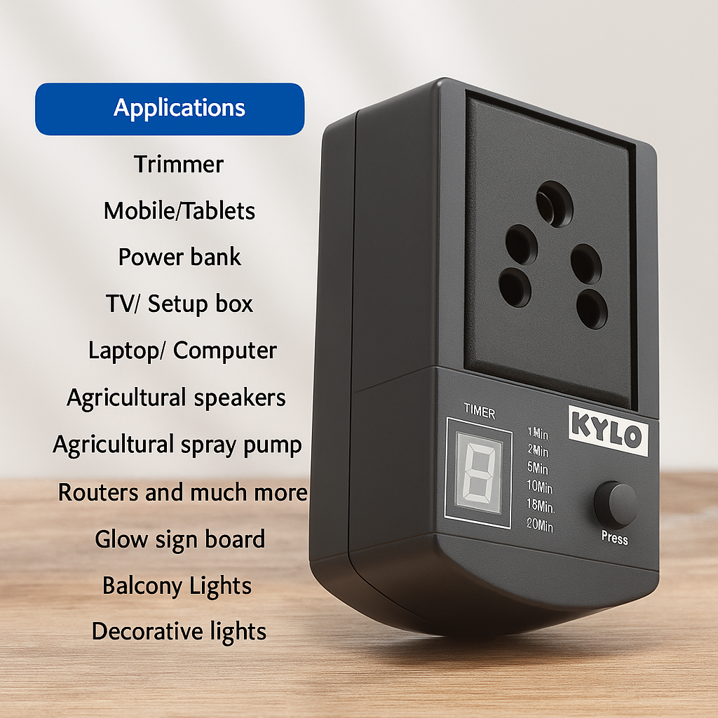 KYLO Smart Charge Safety Timer Plug™