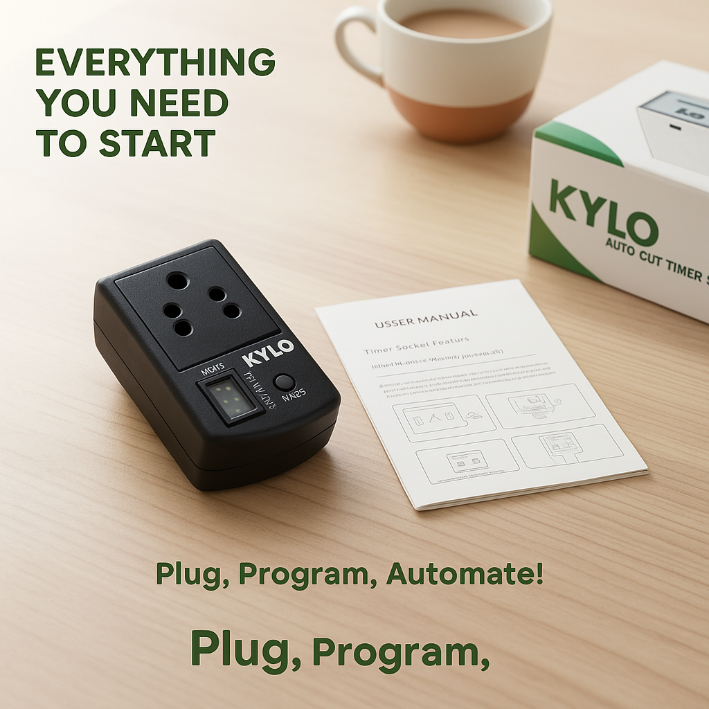 KYLO Smart Charge Safety Timer Plug™