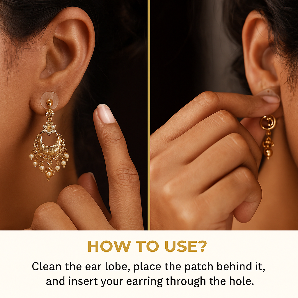 Earring Comfort Support Patches™